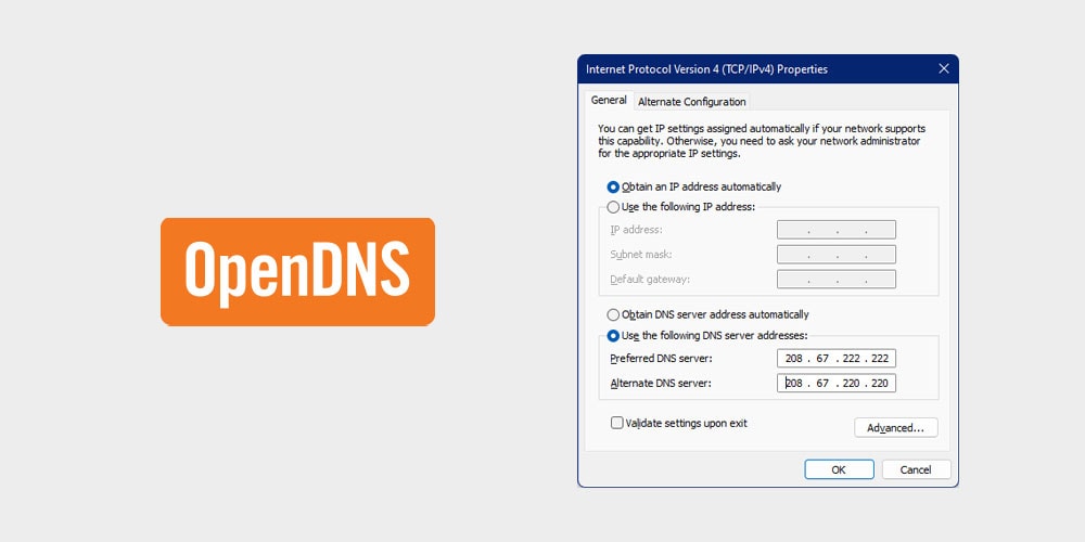 opendns vs google dns