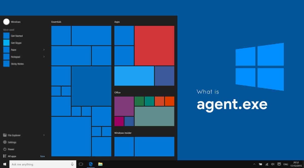 What is agent.exe file in Windows
