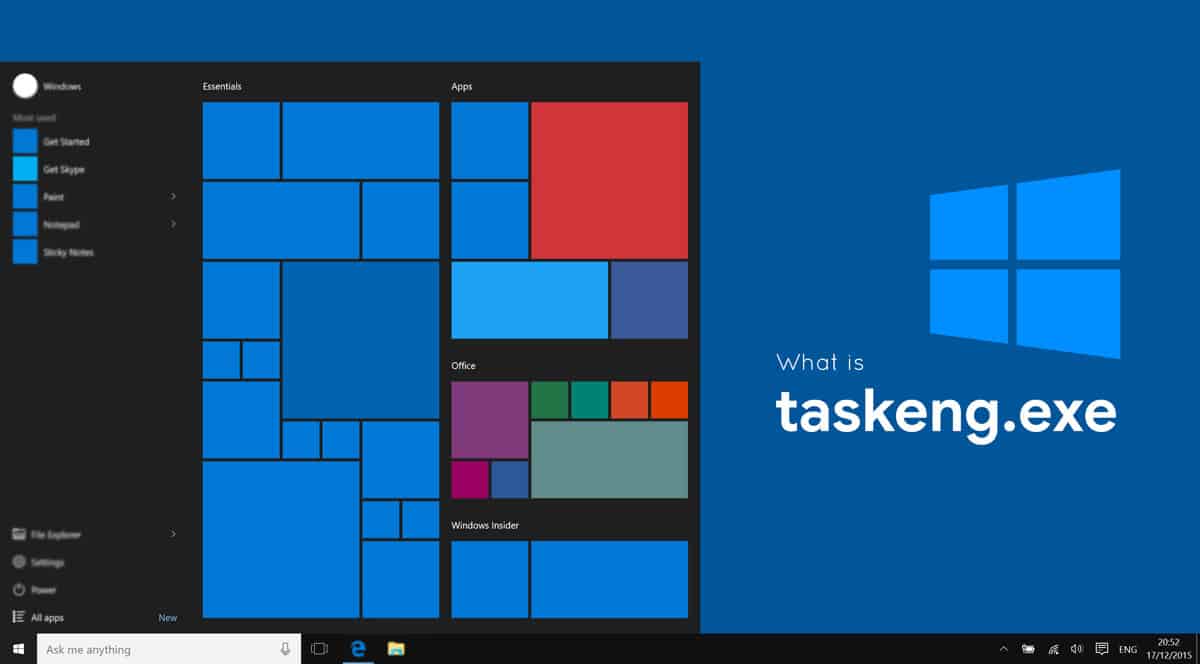 What is taskeng.exe in Windows