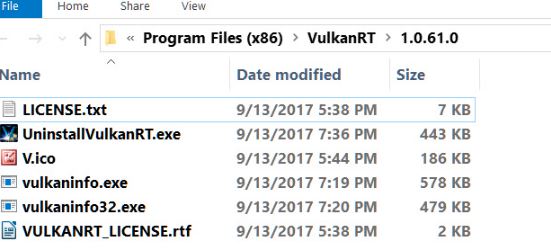 What is vulkaninfo.exe? Is it a Virus?
