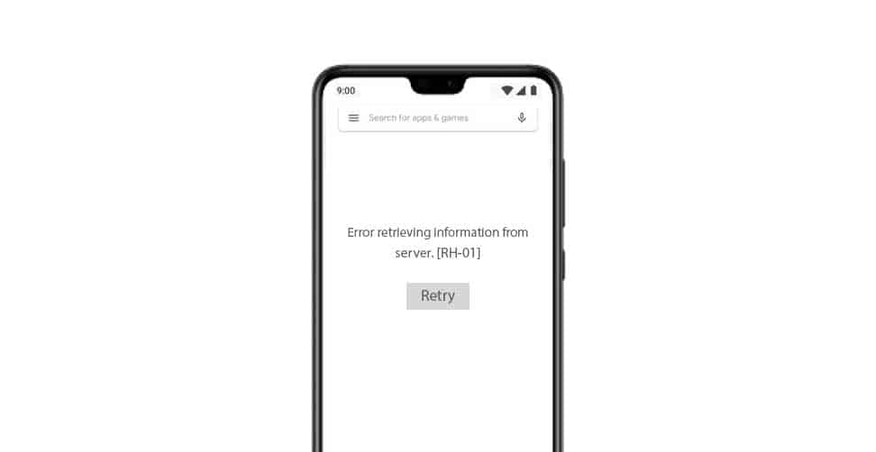How to Fix Google play error rh 01 in Android