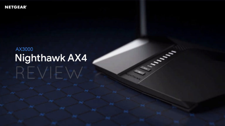 Netgear Nighthawk AX3000 (AX4) Review