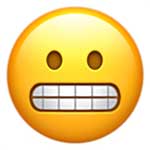 Grimacing Face Snapchat Emoji