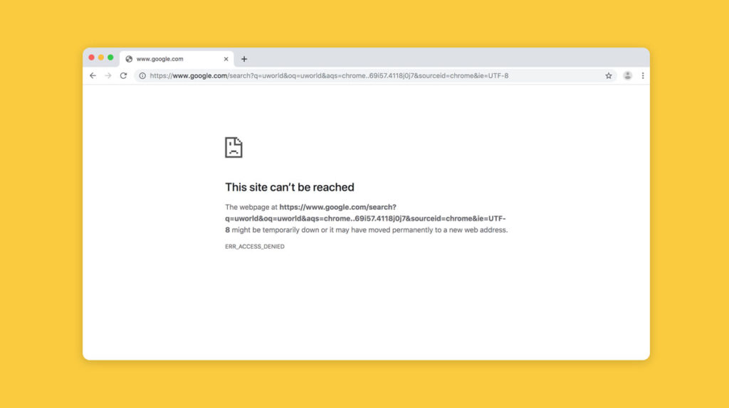 How To Fix "This Site Can’t Be Reached" Error In Chrome - DevsJournal