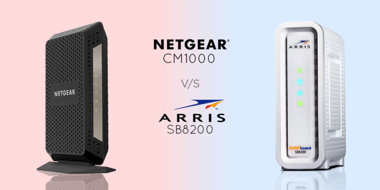 Netgear CM1000 vs Arris SB8200 – Best DOCSIS 3.1 Modem