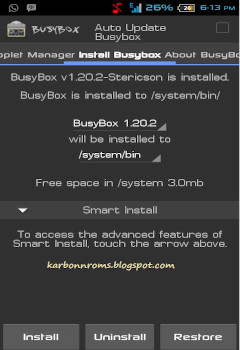 Install Busy Box and Init.d Support