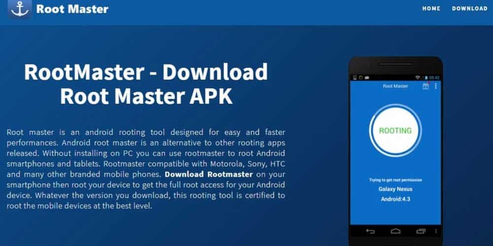 download root master for pc