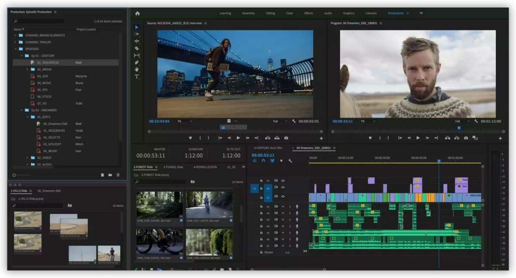 Best Video Editing Software User Interface 