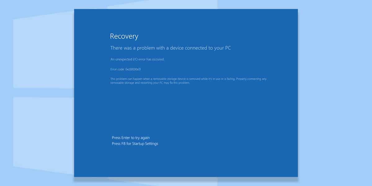 How To Fix Error Code 0xc00000e9 In Windows 10 Devsjournal 6905