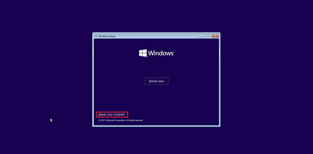 Windows Startup Repair