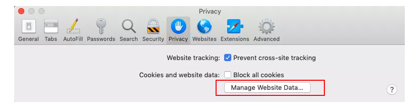 Delete Safari’s Preferences