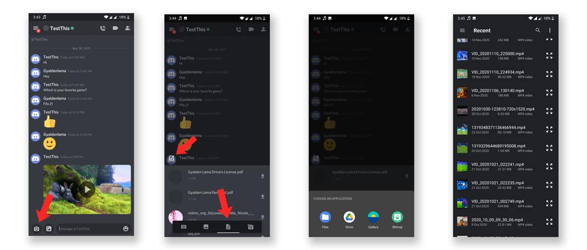 How To Send Videos On Discord Using Mobile