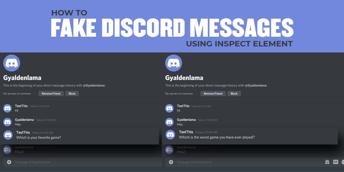 How To Fake Discord Messages Using Inspect Element Devsjournal