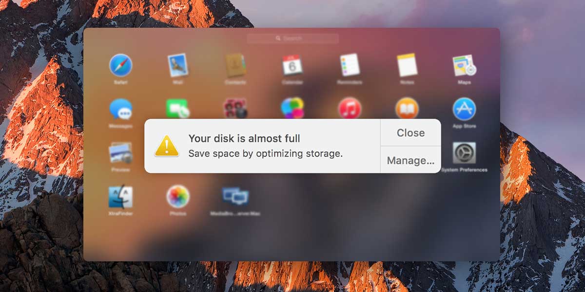 How to Fix Hard Drive is Almost Full on Mac