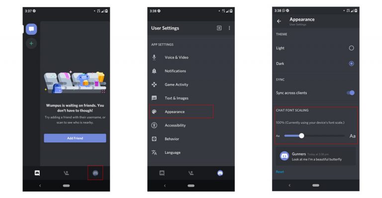 How to Change Font in Discord (Appearance & Scaling) - DevsJournal