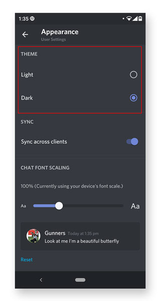 How To Change Discord Theme On Android