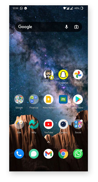 How to Add Snapchat Shortcut on Homescreen