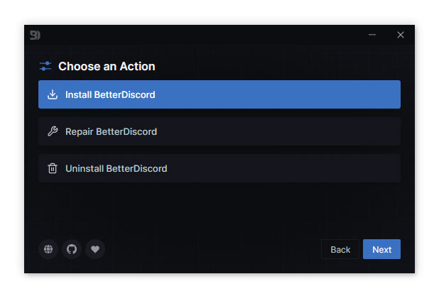 Install BetterDiscord