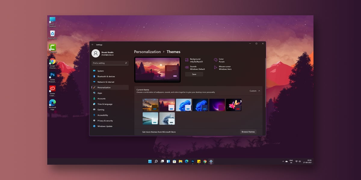 Windows 11 Customization   How To Create Themes In Windows 11 