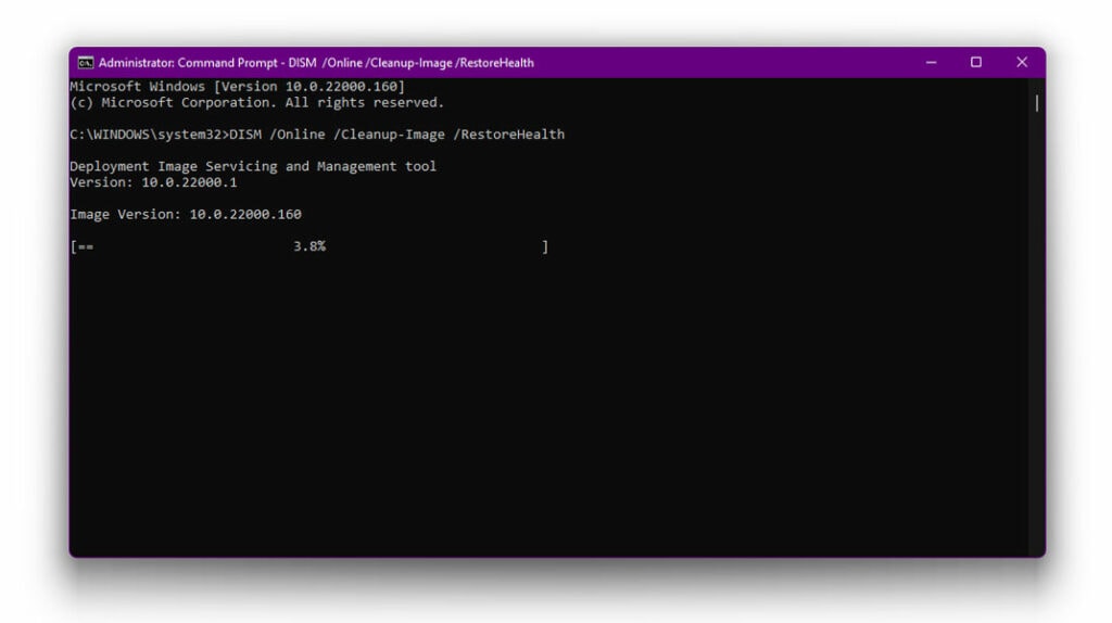 DISM Commands in Windows 11