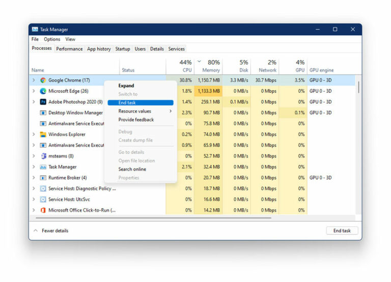 How to Fix High CPU Usage in Windows 11 - DevsJournal