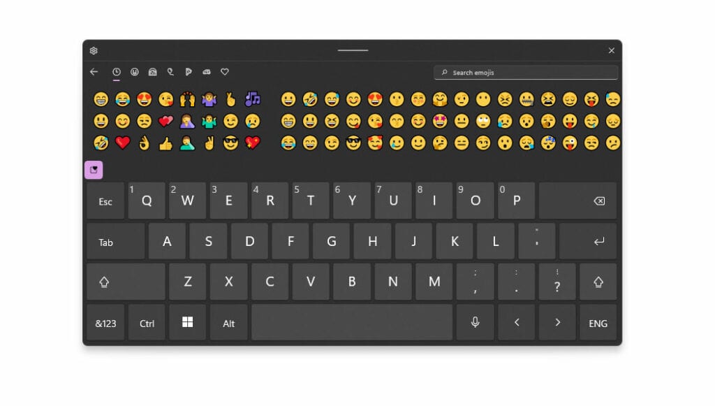 windows 11 emoji keyboard