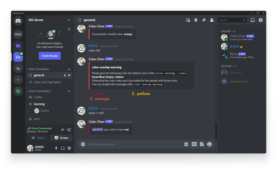 How to Change Name Color in Discord Based on Roles - DevsJournal