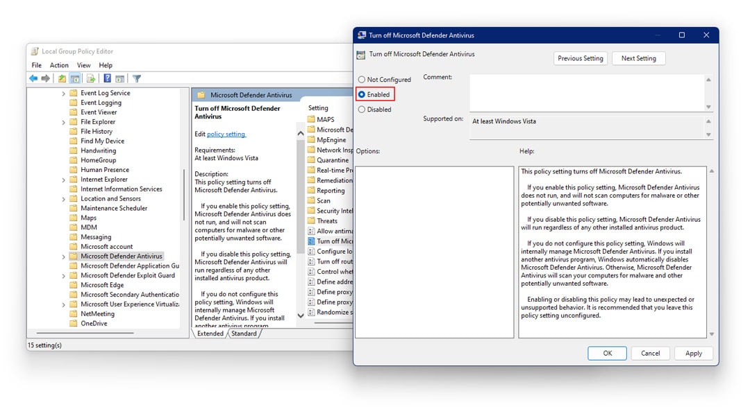 Fix: Antimalware Service Executable High CPU Usage in Windows 11