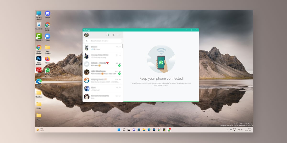 whatsapp for laptop windows 10 free download