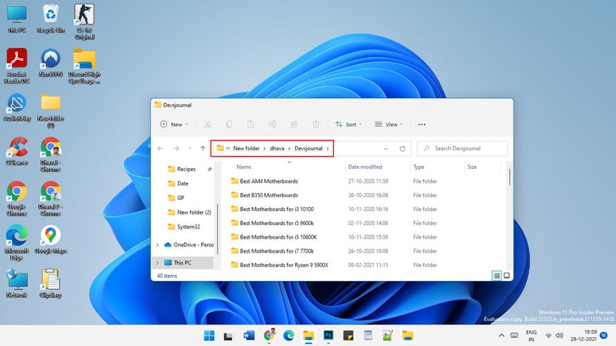 pin folders to taskbar Windows 11