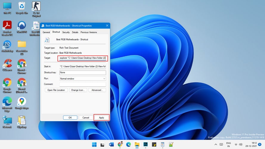 How to Pin Files to Taskbar in Windows 11