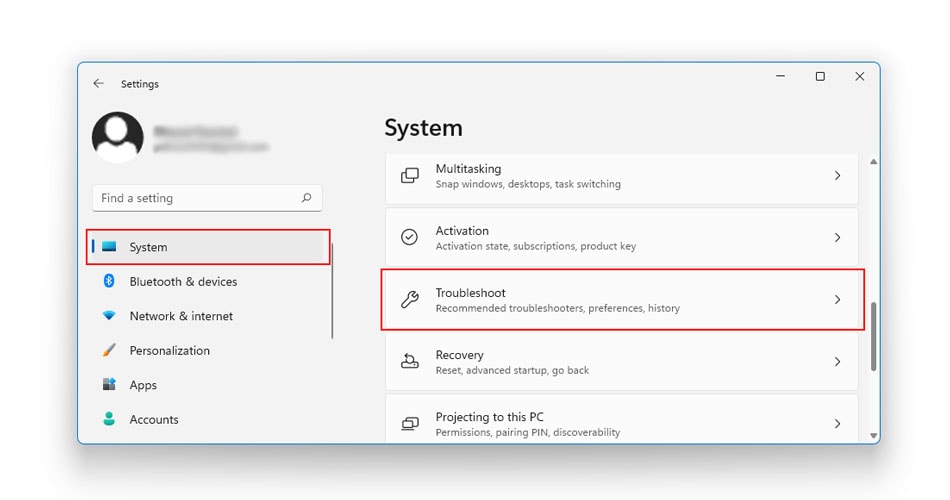 Run Network Troubleshooter