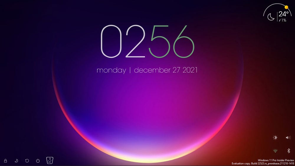 rainmeter big clock skin