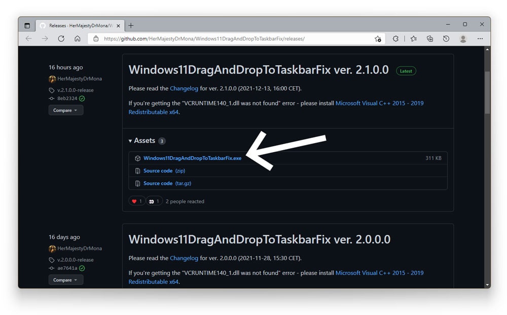 Технология drag and drop в windows это