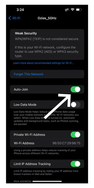 unable to connect to wifi iphone 13  