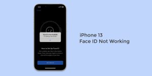 ace ID not Working on iPhone 13