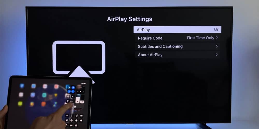 Mirror iPhone to TV without WiFi using Apple Airplay