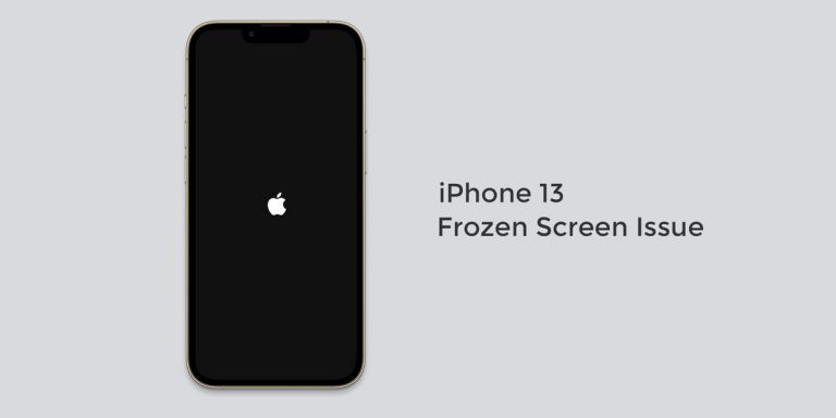 iPhone 13 Frozen Screen