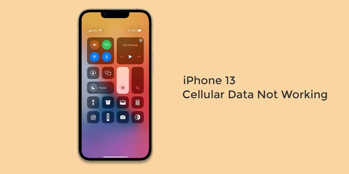 Fix Cellular Data Not Working On Iphone 13 13 Mini 13 Pro 13 Pro Max Devsjournal