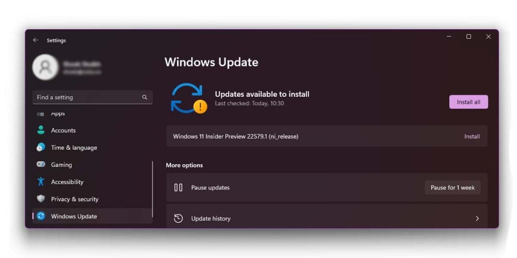 Windows 11 Update