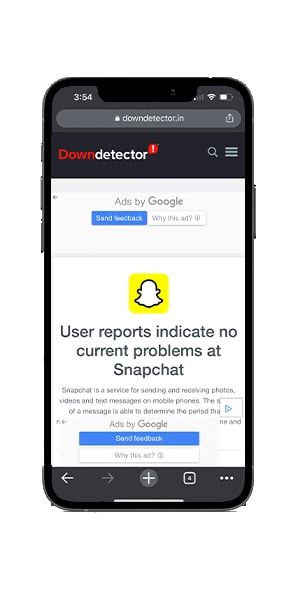 Downdetector snapchat