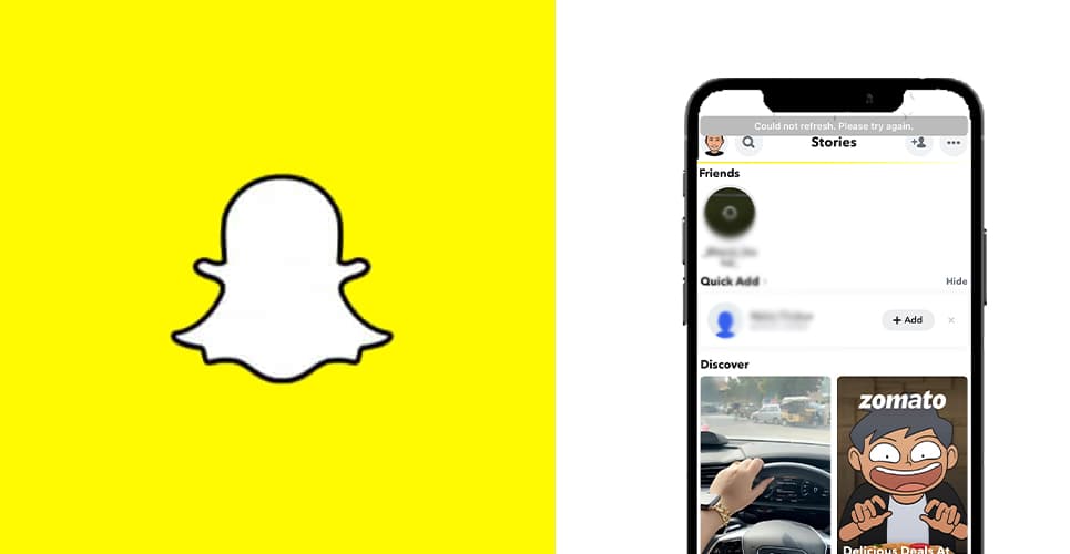 Snapchat Could Not Refresh Error