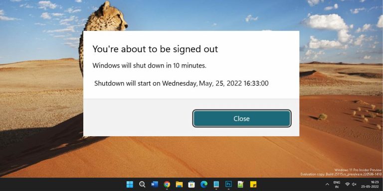How to Use Auto Shutdown On Windows 11