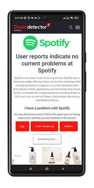 Check if Spotify is Down