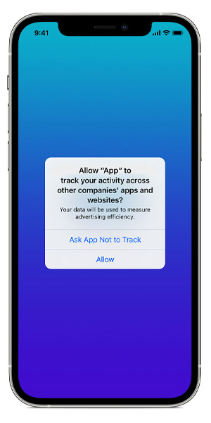 Turn off the App Tracking