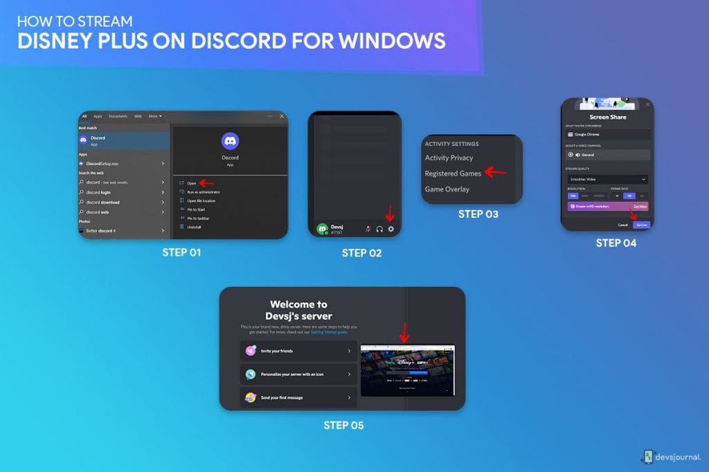 How to Stream Disney Plus on Discord DevsJournal