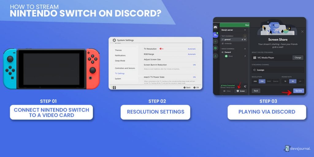 How to Stream Nintendo Switch on Discord?