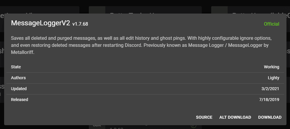 discord plugin to see deleted messages