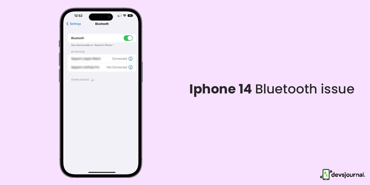 bluetooth iphone 14