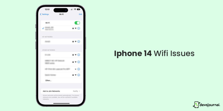 iphone 14 wifi issues